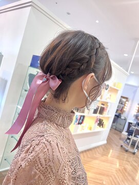 コワファースト  させぼ五番街店(COIFF1RST) ショート★結婚式アレンジ