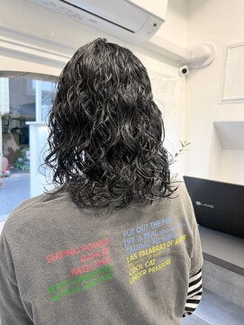 ラレイ(Lalei) 表参道/スパイラルパーマ/黒髪パーマ/黒髪/表参道パーマ/パーマ