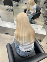 ペレ 栄店(PELE) 前髪/アンブレラカラー/こなれミディ/イメチェン/ウェーブパーマ