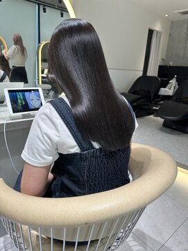 ロンドメリア 天神大名店(Lond Melia) ★前髪カタログこなれミディウェーブパーマイメチェンレイヤー★