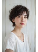 透明感ショート