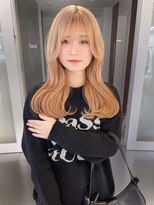 ジーナリア(Xena ria)&nbsp;《袴田》くびれヘア/ハイベージュ/ケアブリーチ