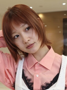 サイン 渋谷(SIGN) 10代/タッセルボブ/レイヤーボブ/透明感カラー