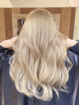 アンククロス 渋谷(ANKH CROSS) ブロンドカラー/ブロンドヘア/外国人風カラー/ペールベージュ