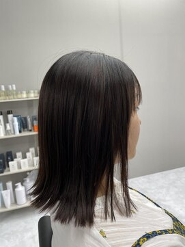 バディ 中野駅前店(BUDDY) 髪質改善×外ハネ【中野美容室/新中野/東中野/顔周りカット】
