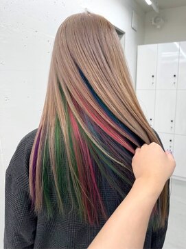 ジルスタジオ(JILL STUDIO) JILL STUDIO ハイトーン/インナーカラーユニコーンカラー/名古屋