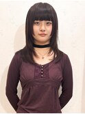 姫カットレイヤースタイル［CERCA新宿/新宿西口］