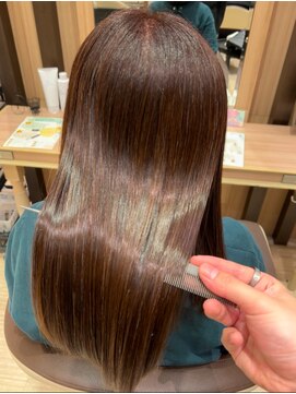 アッシュ 八王子みなみ野店(Ash) 小山限定スタイル！ツヤツヤの髪質改善カラー！