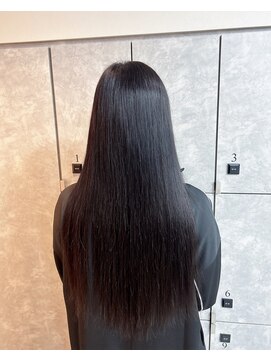 ガルボヘアー 心斎橋店(garbohair) 心斎橋プルエクステプルシール当日予約黒髪ストレート