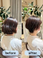 カミーノ 新越谷店(Camino)&nbsp;クセを使ってこなれ感のあるショート