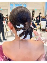 ミモザ シンサイバシ(Mimosa shinsaibashi)&nbsp;花嫁ヘアセット