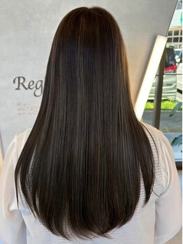 レグルス ヘア デザイン ニシジン 西新店(Reglus hair desigh)の写真/髪のお悩みを解決し艶髪にするトリートメントをご用意◎思わず触れたくなる髪を実感してください♪