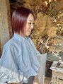スロウヘアシェア(slow hair×share) デザインカラー×ボブ