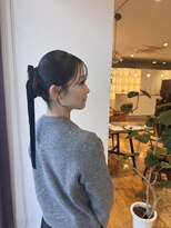 ルッツ(Lutz. hair design)&nbsp;12/4  早朝ヘアセット タイトヘア 結婚式 ブライダルヘア 30分