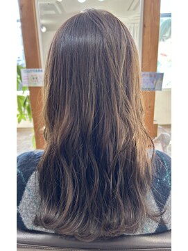 ナチュラル×ゆるふわミディ