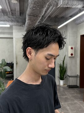 ニコ トウキョウ ロジック(nico TOKYO Logic) メンズスパイキーショートメンズパーマピンパーマ