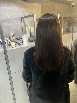 ノス 表参道(NOOS) 髪質改善/黒髪カタログ/縮毛矯正/ミネコラ/アッシュブラック