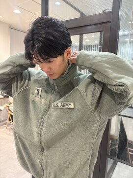 ソラ 表参道(SORA) 【MOMONE】メンズカットニュアンスヘア毛流れスタイル表参道