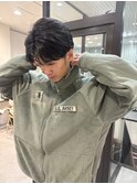 【MOMONE】メンズカットニュアンスヘア毛流れスタイル表参道