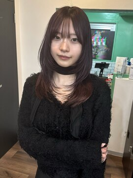 スリット(slit) 色気レイヤー×ラベンダーブラウン