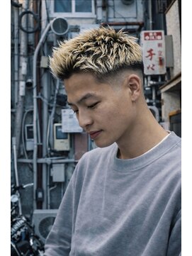 リアンドコー(Re&co) スパイキーショート、フェードver