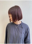 イルミナカラーで叶える春のピンクブラウン