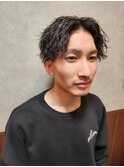 センターパートツイスパ