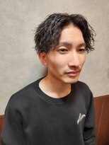 グラスヘアー 本店(Grass hair)&nbsp;センターパートツイスパ