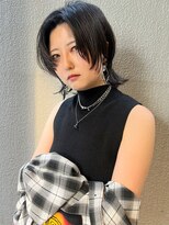 ラウンジ モリオ イケブクロ(Lounge MORIO Ikebukuro)&nbsp;【morio】綺麗でかっこいい黒髪ショート♪