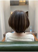 すっきりショートボブ
