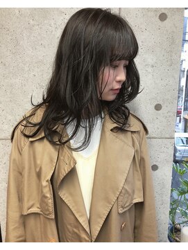 ア セカンド 清藤美容室第弐號(a sekand) [a sekand]セミロングウルフヘアスタイル