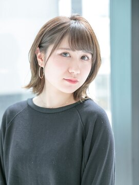 アフロディーテ 銀座(APHRODITE GINZA) 切りっぱなしボブ/エアリーロング/美髪/ピンクブラウン/銀座