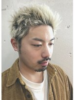 ヘアーワークス ヘルム 渋谷店(HAIR WORKS HELM)&nbsp;ホワイトショート