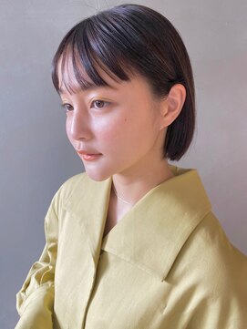 パーク(PARK) 【PARK】ナチュラルミニボブ×束バング