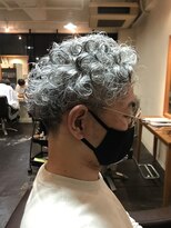 スープレックス ヘアーデザイン(SOUPREX HAIR DESIGN) 刈り上げツーブロック！白クリパーマ！　20代 30代 40代 50代