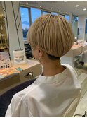 ツーブロック×マッシュ
