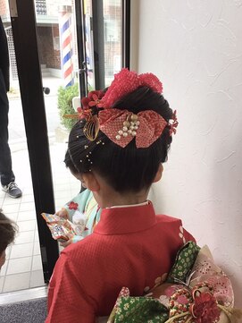 ヘアーサロン シバノ(Hair Salon SHIBANO) 日本髪アップ