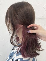 プライズ 表参道原宿店(prize)&nbsp;ピンクパープルインナーカラー【原宿/表参道】