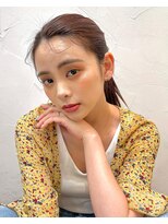 リベルタ(liberta)&nbsp;タイトポニーアレンジ◎金箔アレンジ