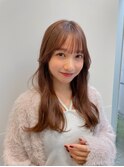 前髪 前髪カット 艶カラー 顔まわりカット 渋谷 髪質改善