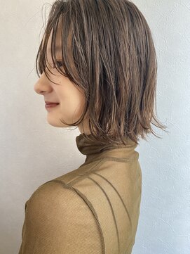 ノラギンザユー(NORA GINZA/U) 20/30代ボブ外ハネボブレイヤーパーマ外ハネパーマボブパーマ