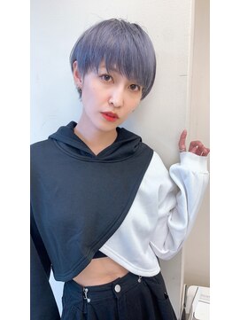 ジジ 代々木(Gigi) [代々木]ナチュラルピンクスイートAラインの甘辛ショートボブ