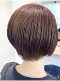 大人ショートボブ/ハンサムショート/丸みショートショートカット