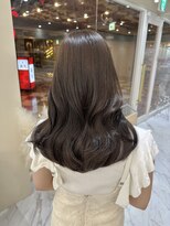 シェノン サントル(CHAINON CENTRE)&nbsp;前髪/マチルダボブ/ピンクベージュ/インナーグレージュ