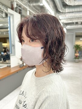 フィルムス 千葉(FILMS) 暗めカラー/グランマッシュ/デザインカラー/レイヤーカット/千葉