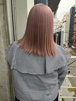 シィーム(cime) ピンクベージュ ピンクカラー ダブルカラー