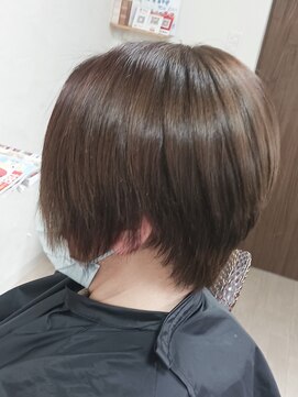 ヘアーサロン ロム(hair salon ROM) カット+アッシュベージュ