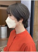 グレージュショート