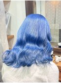 グレージュカラーレイヤーカットダブルカラーケアブリーチ