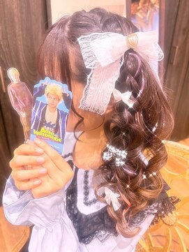 メゾンドミニョン(Maison de Mignon) ふわふわツインテールハート付き